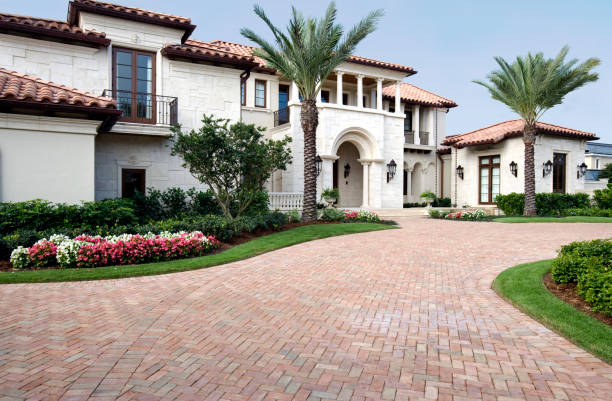 Residential Paver Driveway in Swartz Creek, MI